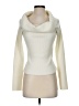 Marled 100% Nylon Ivory Cardigan Size S - photo 1