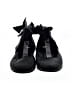 Reformation 100% Leather Solid Black Flats Size 9 1/2 - photo 2