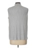 Adrianna Papell Silver Sleeveless Blouse Size L - photo 2