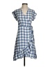 Rails Checkered-gingham Blue Casual Dress Size XS - photo 1