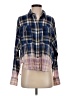 Rag & Bone 100% Cotton Plaid Blue Long Sleeve Button-Down Shirt Size S - photo 1