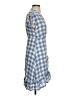 Rails Checkered-gingham Blue Casual Dress Size XS - photo 4