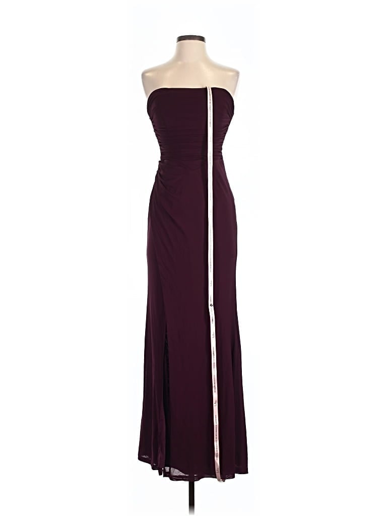 Pre-owned Lulus Cocktail Dress In Burgundy