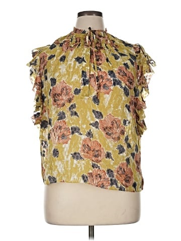 Joie Sleeveless Silk Top (view 1)