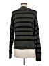Evereve Stripes Green Pullover Sweater Size M - photo 2
