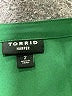 Torrid 100% Polyester Green 3/4 Sleeve Blouse Size 2X Plus (2) - photo 7