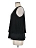 Banana Republic 100% Polyester Black Sleeveless Blouse Size M - photo 5