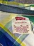 Levi's 100% Cotton Plaid Green Short Sleeve Button-Down Shirt Size 13 - 15 - photo 3