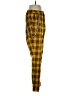 Hot Topic Plaid Yellow Casual Pants Size S - photo 4