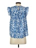 Assorted Brands Blue Sleeveless Blouse Size S - photo 2