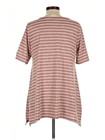 LOGO by Lori Goldstein Short Sleeve Top (view 2)