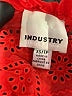 Industry 100% Cotton Red Short Sleeve Blouse Size XS - photo 7