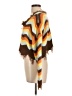 Just Polly 100% Acrylic Chevron-herringbone Brown Pullover Sweater Size L - photo 5