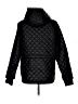 BCBGMAXAZRIA 100% Nylon Argyle Black Jacket Size L - photo 2