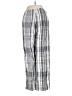 Reformation 100% Linen Plaid Gray Linen Pants Size 4 - photo 2