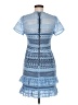 Parker Graphic Blue Cocktail Dress Size M - photo 2