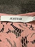 Just Fab Pink Short Sleeve Top Size XS - photo 7