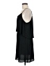 Mossimo 100% Polyester Solid Black Casual Dress Size M - photo 5