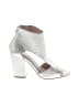 Strategia Metallic Silver Gold Sandals Size EU 37 - photo 1