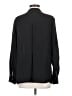 Vince. 100% Silk Black Long Sleeve Silk Top Size 4 - photo 2