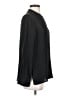 Vince. 100% Silk Black Long Sleeve Silk Top Size 4 - photo 4
