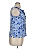 Rafaella 100% Cotton Blue Sleeveless Blouse Size XL - photo 4