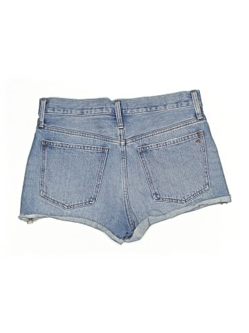 Madewell Relaxed Denim Shorts in Homecrest Wash: Ripped Edition (view 2)