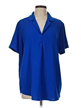 Hilary Radley Short Sleeve Blouse