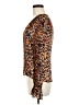 Unbranded Animal Print Brown Long Sleeve Blouse One size (estimated) - photo 5