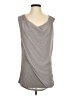 Esley 100% Rayon Gray Sleeveless Blouse Size S - photo 1