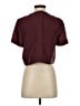 Rag & Bone 100% Polyester Burgundy Short Sleeve Top Size XXS - photo 2
