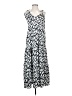 Unbranded Print Silver Casual Dress Size S - photo 1