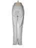 Earl Jean Solid Silver Casual Pants Size 8 - photo 2