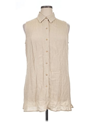 Alfani Sleeveless Button-Down Shirt (view 1)