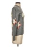 Banana Republic Stars Gray Wool Pullover Sweater Size XS - photo 4