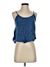 Blue Life 100% Rayon Blue Tank Top Size S - photo 1