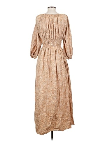 Madewell V-Neck Balloon-Sleeve Maxi Dress (view 2)