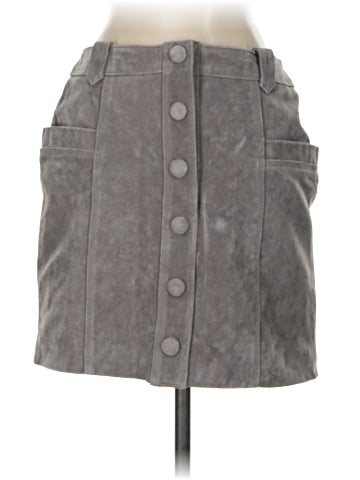 Blank NYC Leather Skirt (view 2)