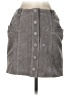 Blank NYC 100% Leather Gray Leather Skirt Size 26 waist - photo 2