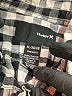 Hurley 100% Cotton Checkered-gingham Black Short Sleeve Button-Down Shirt Size XL (kids) - photo 3