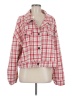 Unbranded Plaid Red Long Sleeve Blouse One size - photo 1