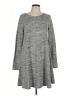 Old Navy Solid Gray Casual Dress Size L - photo 1