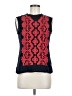 Nanette Lepore 100% Polyester Red Sleeveless Blouse Size 6 - photo 1