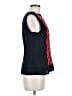 Nanette Lepore 100% Polyester Red Sleeveless Blouse Size 6 - photo 4
