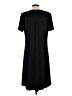 Susan Graver Solid Black Casual Dress Size L - photo 2