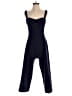 Gal Meets Glam Solid Blue Jumpsuit Size 4 - photo 1