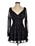 Trixxi 100% Polyester Hearts Black Cocktail Dress Size S - photo 1