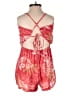 Roxy 100% Cotton Tropical Red Romper Size XS - photo 2