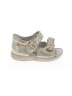 Unbranded 100% Leather Silver Sandals Size EU 22 (kids) - photo 1