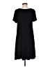 Old Navy Solid Black Casual Dress Size M - photo 2